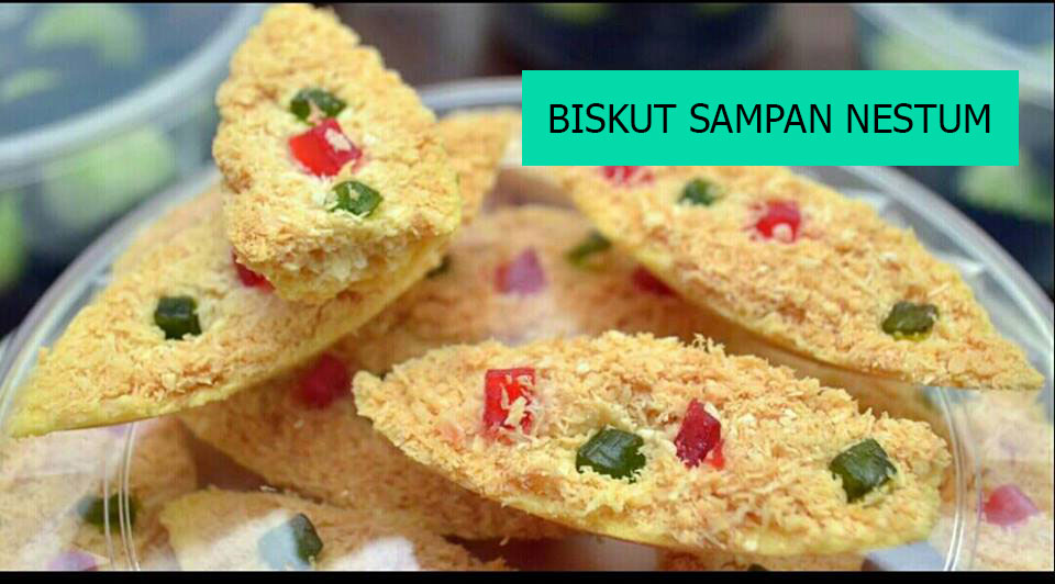 Biskut Sampan Nestum - BukuResepi.com